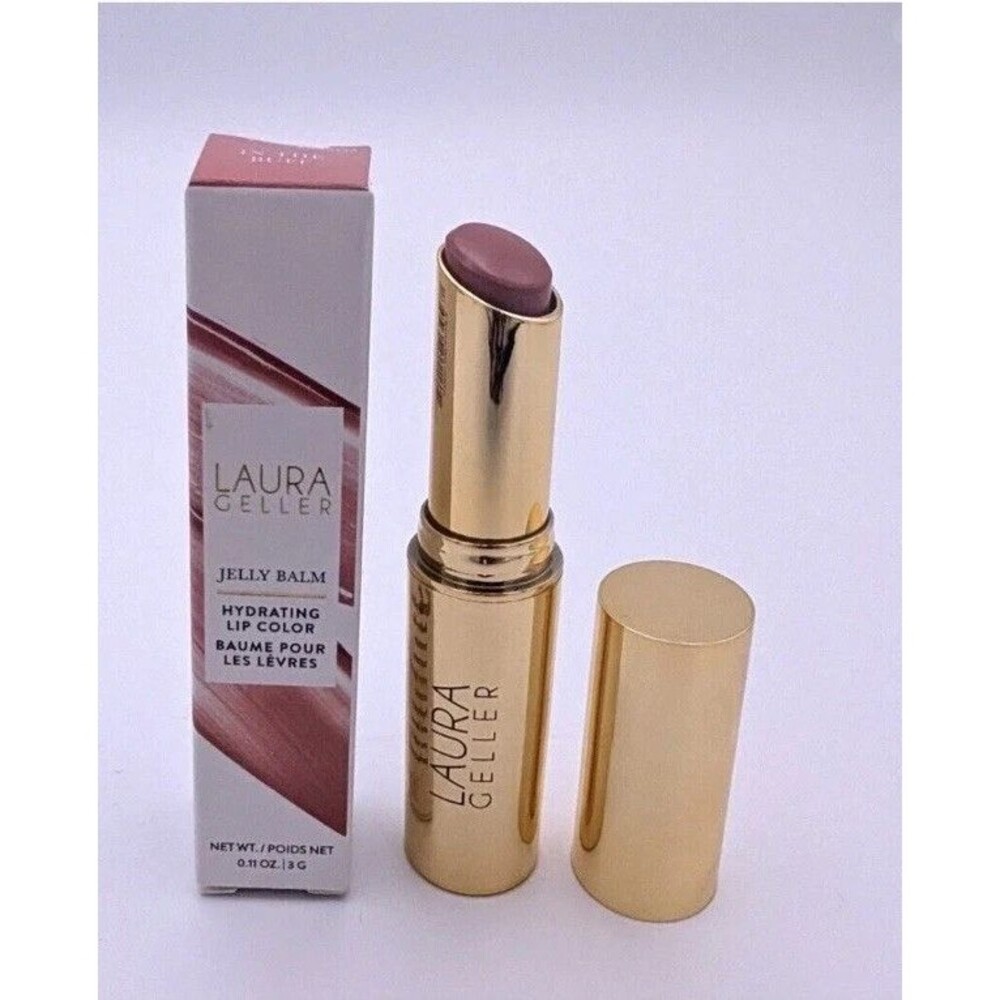 Laura Geller Jelly Balm Hydrating Lip Color In The Buff - NIB